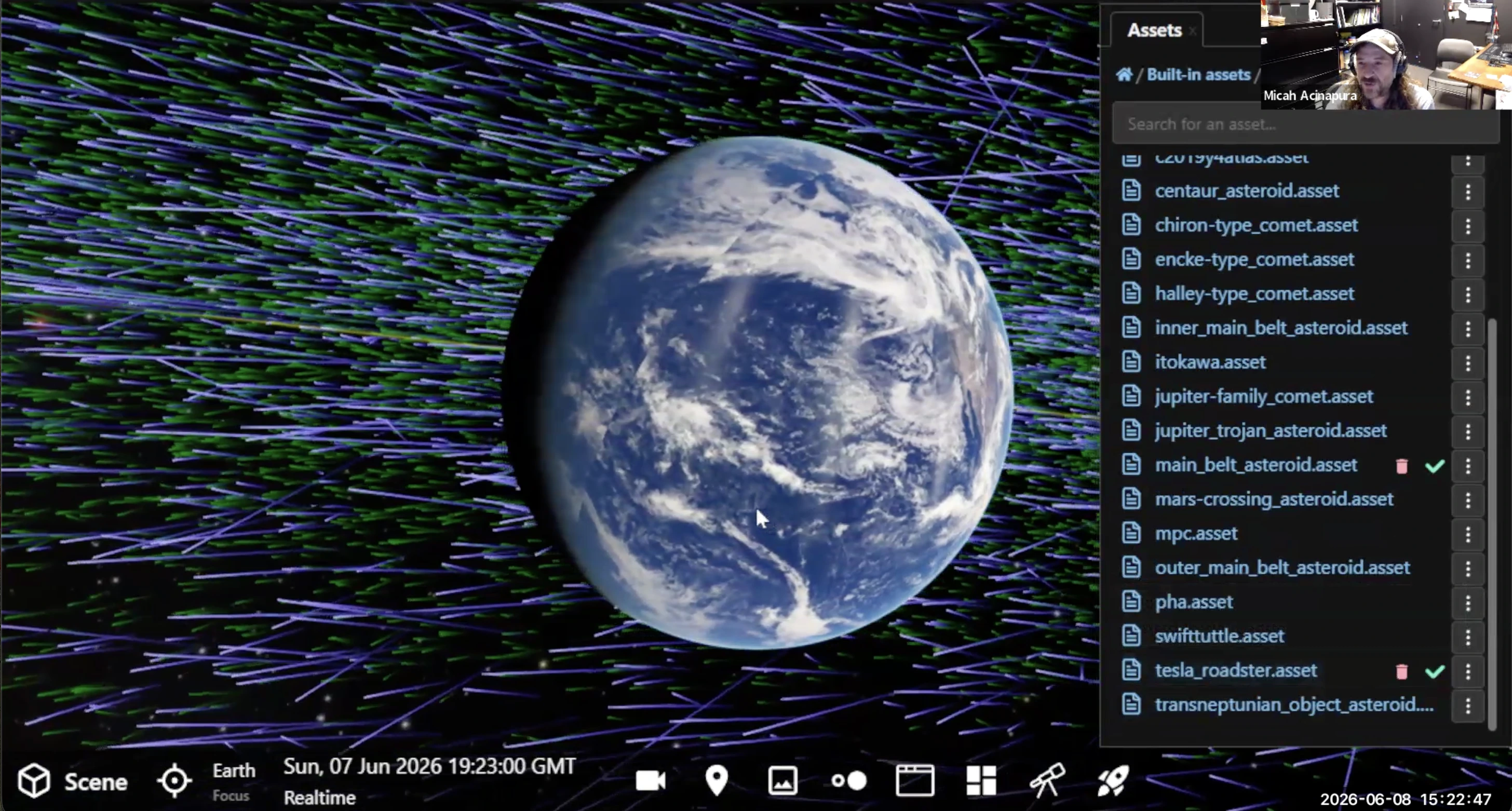 Screenshot of an OpenSpace Monthly Meeting on Zoom