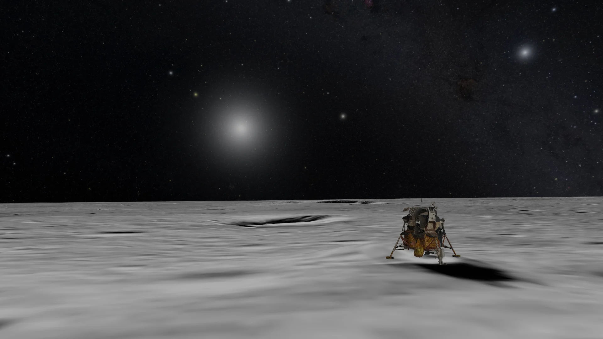 Apollo 11 mission visualization in OpenSpace